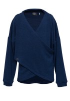 Kopertowy sweter szkolny w granatowym kolorze.jpg