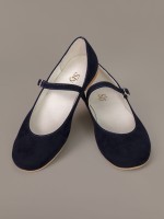 Obuwie dziewczęce do szkoły w granatowym kolorze.jpg