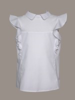 Biała bluzka z koronkowym karczkiem i falbanami.jpg