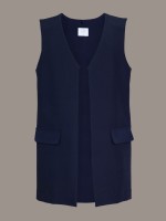 Granatowa wydłużona kamizelka z pęknięciami.jpg