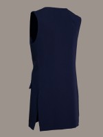 Granatowa wydłużona kamizelka z pęknięciami.jpg