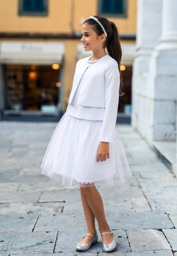 Bolerko dziewczęce do I Komunii Świętej  42A/SM/19  